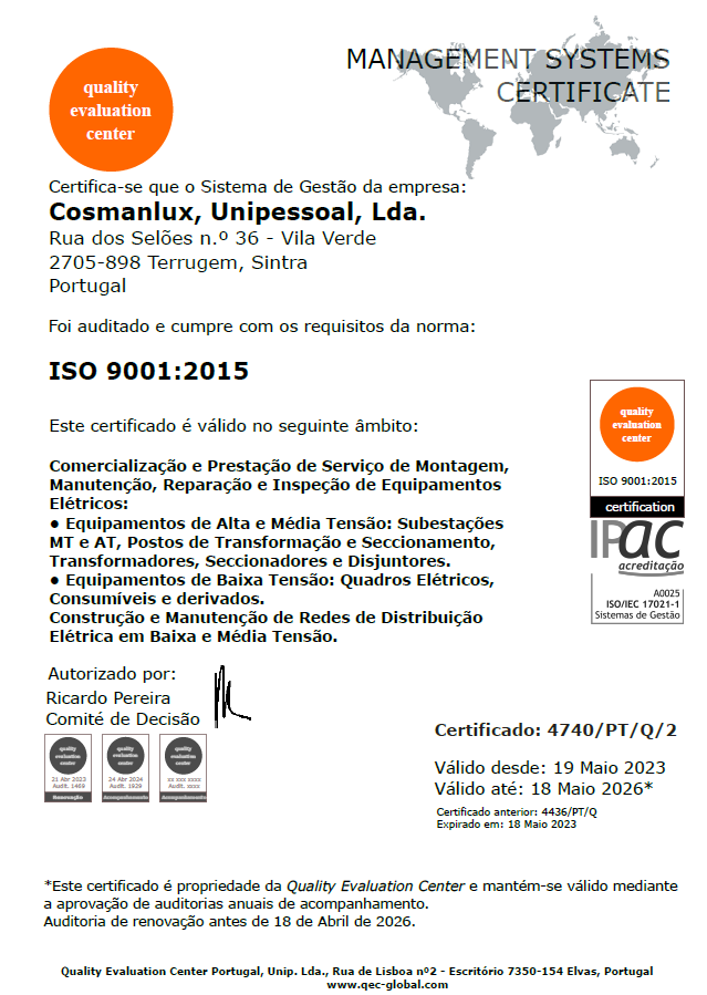 ISO 9001:2015 - Qualidade
